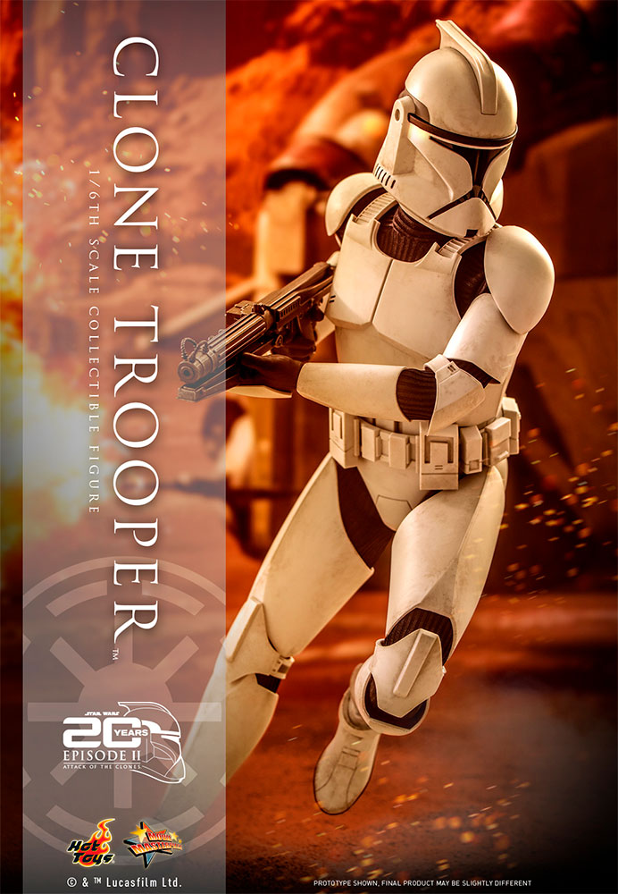 [Pre-Order] Episode II Attack of the Clones - Clone Trooper Sixth Scale Figure